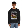Happy Holidays Santa Jesus Christmas Sweatshirt For Men - variant image 1