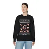 Sexy Shades Of Santa Ugly Christmas Sweatshirt Womens - variant image 1