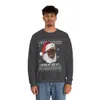 Black Santa Where My Hos At Christmas Sweatshirt For Men