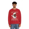 Black Santa Where My Hos At Christmas Sweatshirt For Men