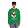 Black Santa Where My Hos At Christmas Sweatshirt For Men
