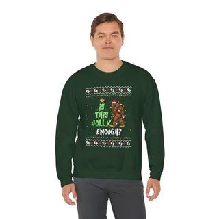 Bigfoot Ugly Christmas Sweater