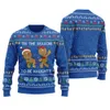 Tis The Season To be Naughty Ugly Christmas Sweater Royal - variant image 1
