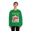 Oh What Fun It Is To Run Ugly Christmas Sweatshirt For Unisex