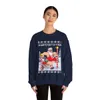 Oh What Fun It Is To Run Ugly Christmas Sweatshirt For Unisex