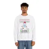 Can Someone Blow My Nose Snowman Ugly Christmas Sweatshirt