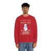 Can Someone Blow My Nose Snowman Ugly Christmas Sweatshirt