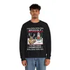North Swole Reindeer Santa Christmas Sweatshirt For Men - variant image 1