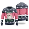Merry Christmas Jolliest Bunch Of Assholes Ugly Sweater Navy - variant image 1