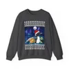 Leave Me A Loon Funny Ugly Christmas Sweatshirt For Women