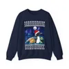 Leave Me A Loon Funny Ugly Christmas Sweatshirt For Women