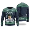 Hanukkah National Lampoon's Christmas Vacation Sweater Navy - variant image 1