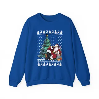 Big Nick Energy Santa Ugly Christmas Sweatshirt For Unisex