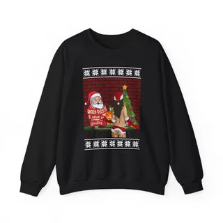 Funny Santa HO HO HO Christmas Package For Unisex