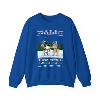 Snowman Reindeer Ugly Xmas Sweatshirt Unisex