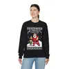 When I Think About You I Touch My Elf Ugly Christmas Sweatshirt Womens - variant image 1