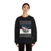 Funny Jesus And Santa Women's Ugly Christmas Sweatshirt - variant image 1