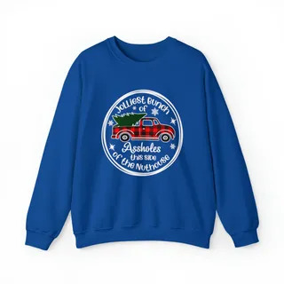 Jolliest Bunch Of Christmas Vacation Funny Saying Ugly Sweater
