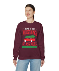 Jolliest Bunch Of Holes Funny Christmas Vacation Sweater