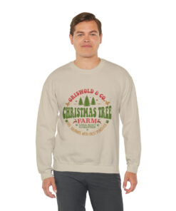 Alternative view of Cute Griswold CO Christmas Tree Farm Christmas Sweater