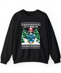 Funny Canadian Penguin Ugly Christmas Sweatshirt