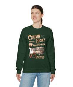 Alternative view of Cousin Eddie RV Shitters Full Ugly Xmas Sweater