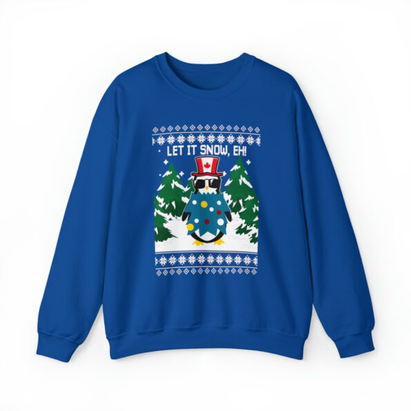 Funny Canadian Penguin Ugly Christmas Sweatshirt