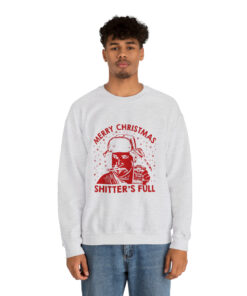 Alternative view of Merry Xmas Shitters Full Cousin Eddie Ugly Christmas Sweater