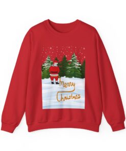 Alternative view of Naughty Santa Merry Christmas Ugly Sweater For Men