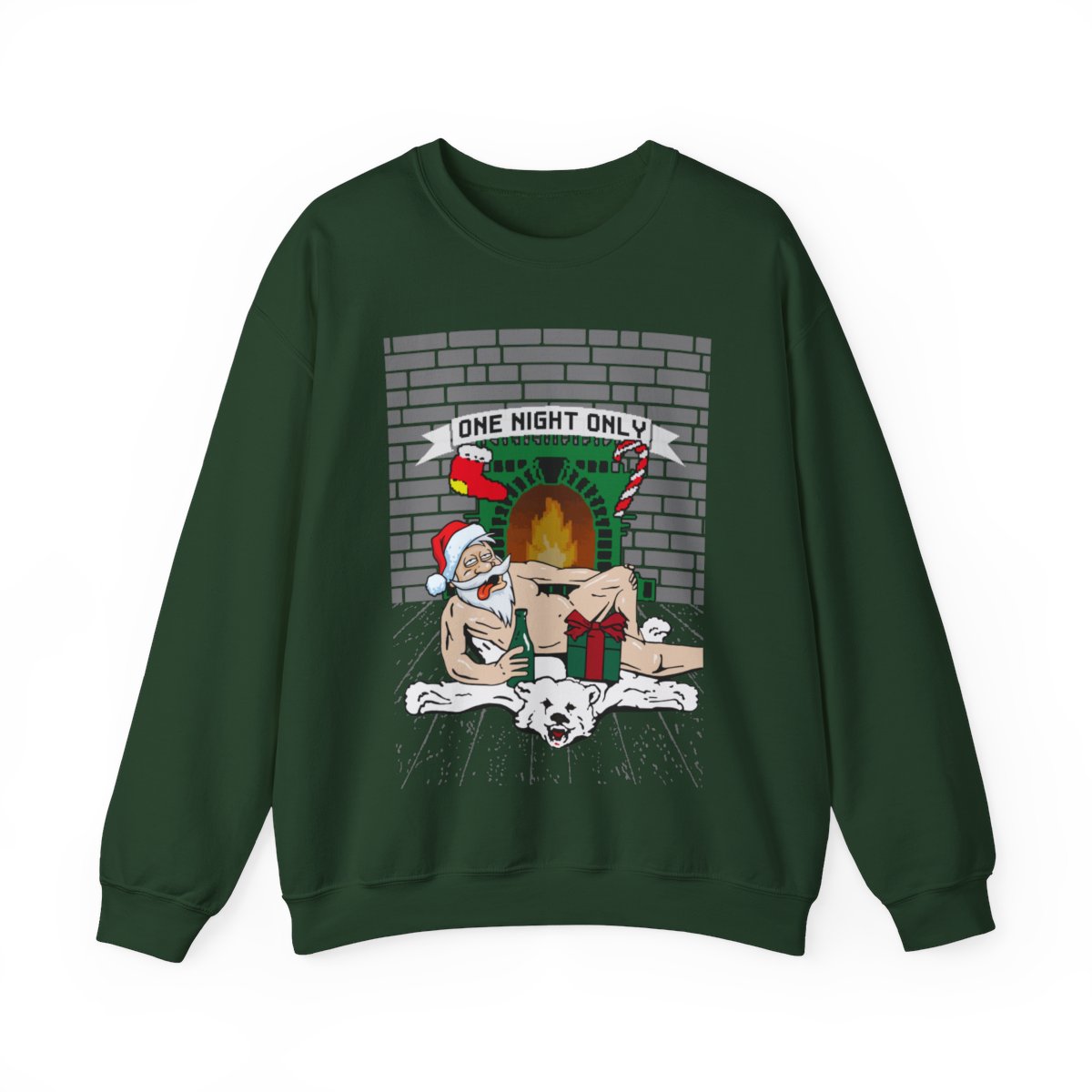 Santa Chill With Beer Funny Ugly Christmas Sweatshirt For Men 24 Santa Chill With Beer Funny Ugly Christmas Sweatshirt For Men - Image 24