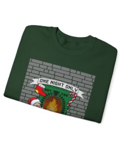 Santa Chill With Beer Funny Ugly Christmas Sweatshirt For Men 80
