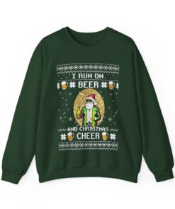 Alternative view of Christmas Cheer With Beer Funny Ugly Sweater For Adult