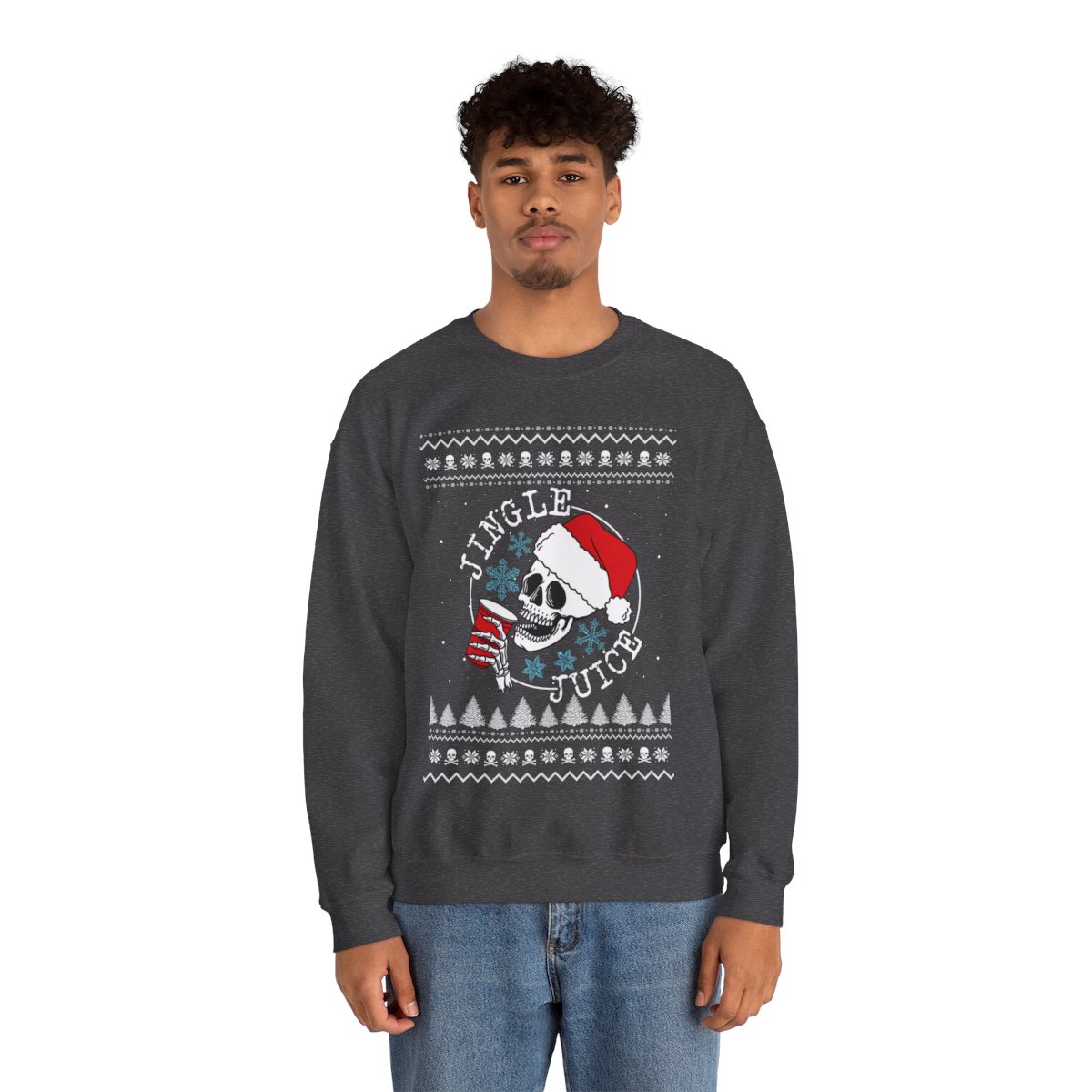 Jingle Juice Beverage Christmas Sweatshirt For Men 4 Jingle Juice Beverage Christmas Sweatshirt For Men - Image 4