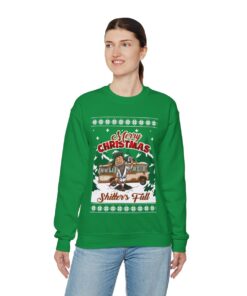 Funny Cousin Eddie Shitters Full Ugly Christmas Sweatshirt Womens
