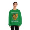 Justin Beaver Funny Ugly Christmas Sweatshirt For Women