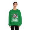 Santa Big Nick Energy Womens Ugly Christmas Sweatshirt