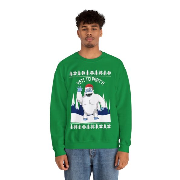 Yeti To Party Christmas Sweatshirt For Men