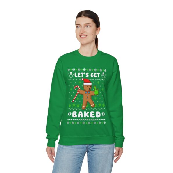 Baked Gingerbread Ugly Christmas Sweatshirt Womens
