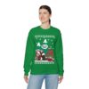 Big Nick Energy Santa Barry Wood Ugly Christmas Sweatshirt Womens