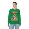 Cat Ugly Christmas Sweatshirt Womens