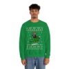 Black Cat Christmas Sweatshirt For Men