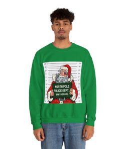 Santa Gets Caught Christmas Sweatshirt For Men
