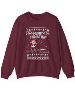 Santa Merry Christmas Ugly Sweater For Unisex