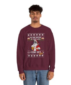 Festive Beer Funny Ugly Christmas Sweatshirt For Unisex 24