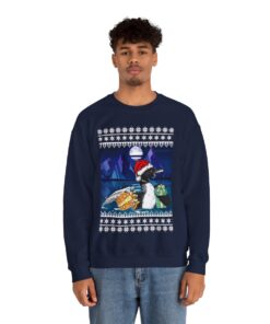 Leave Me A Loon Ugly Christmas Sweatshirt For Men