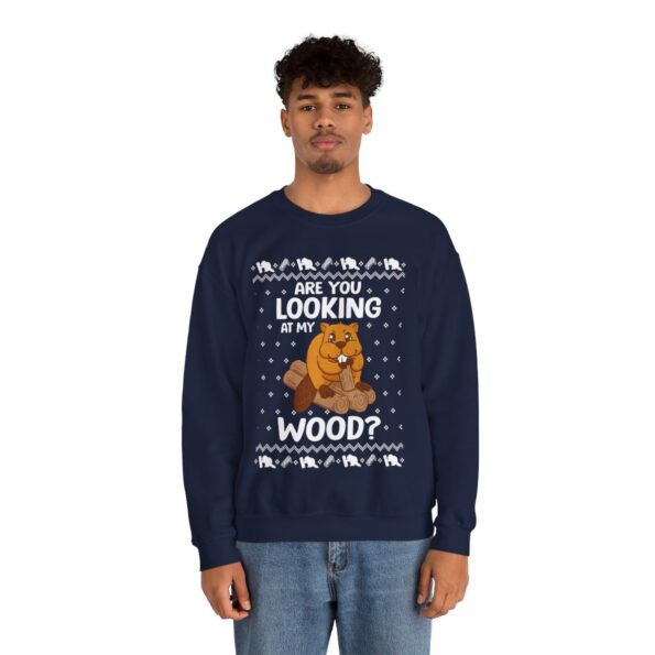 Canada Beaver Funny Joke Ugly Christmas Sweatshirt For Men