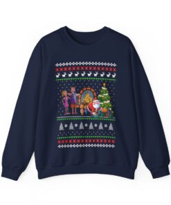 Alternative view of Santa With His Gifts Men's Ugly Christmas Sweater