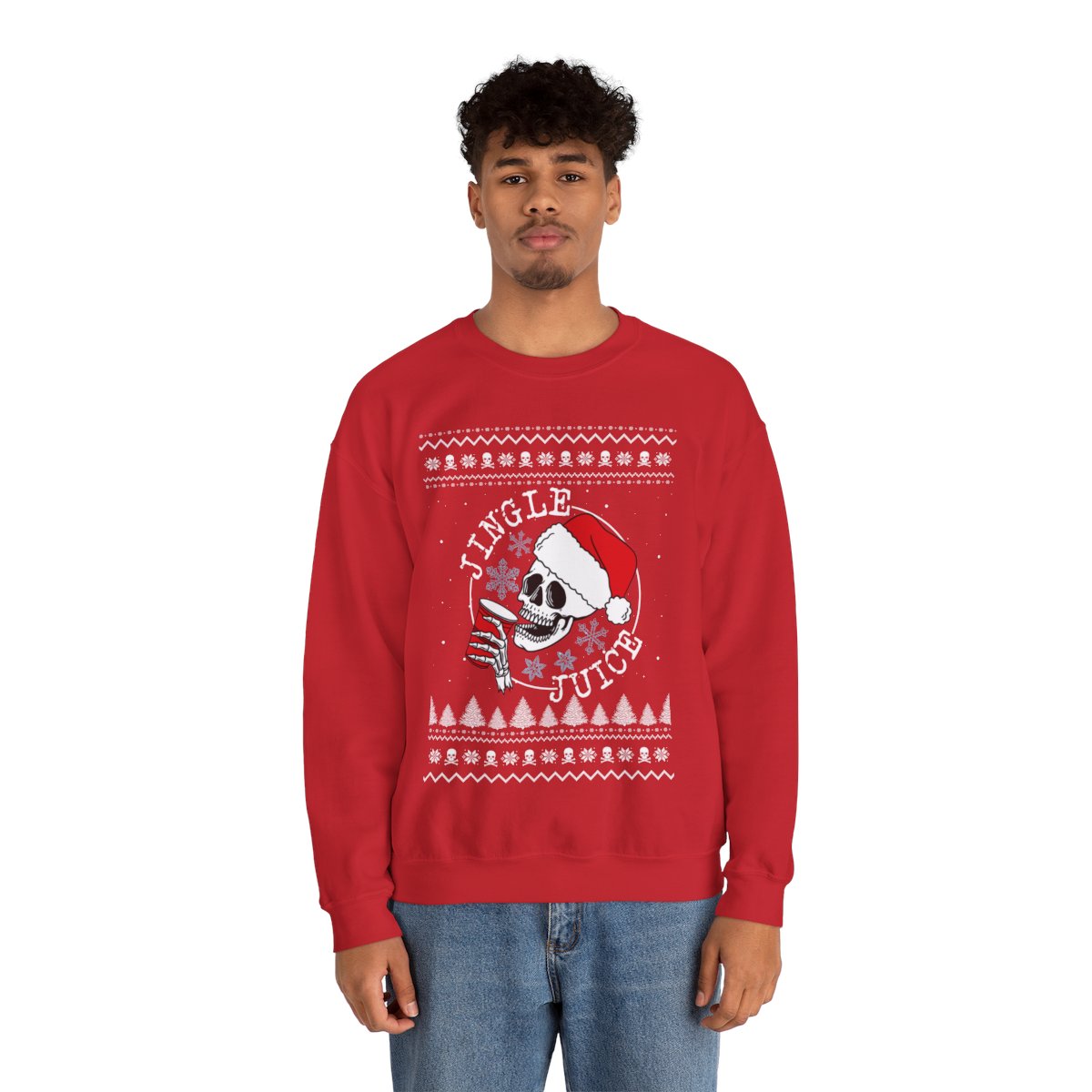 Jingle Juice Beverage Christmas Sweatshirt For Men 6 Jingle Juice Beverage Christmas Sweatshirt For Men - Image 6
