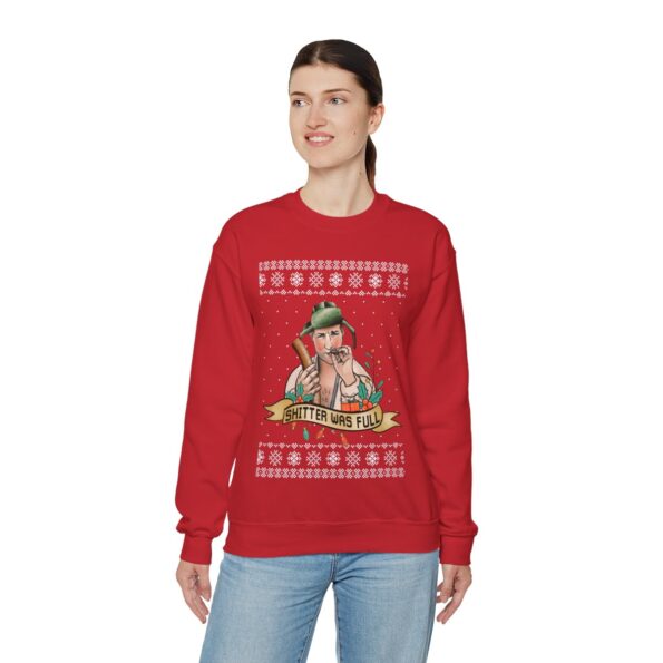 Christmas Vacation Cousin Eddie Shitters Full Ugly Christmas Sweatshirt Womens