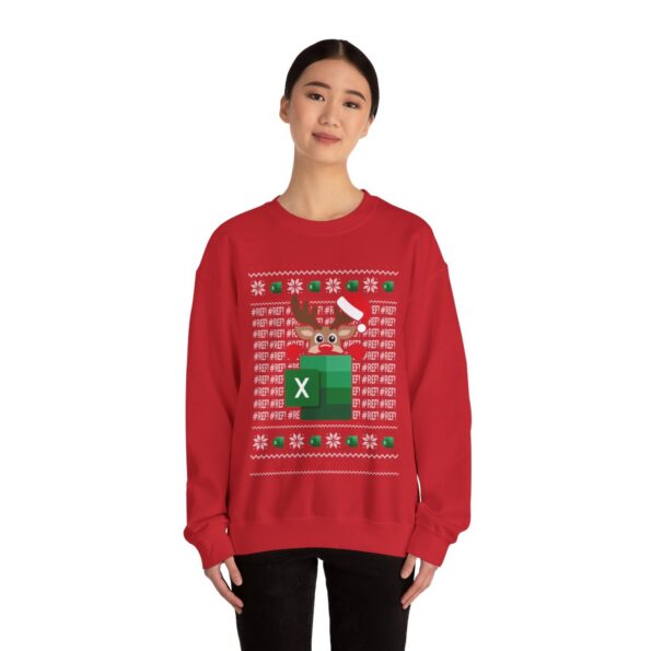 Reindeer Freak In The Sheets Ugly Christmas Sweatshirt For Women